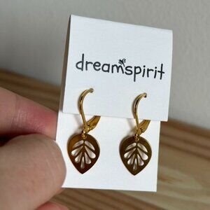 NWT Dreamspirit Brass Earrings